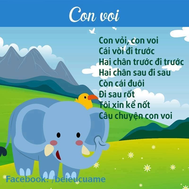 Bài thơ   Con voi 